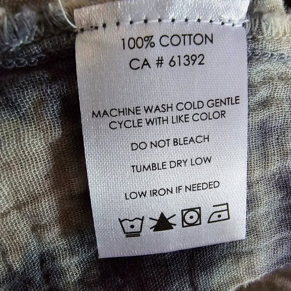 SHANNON PASSERO Tie Dye Hi-Low Crew Neck Dress Size MED - Picture 7 of 7